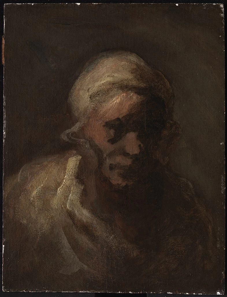 Testa dio donna vecchia - Princeton University Art Museum